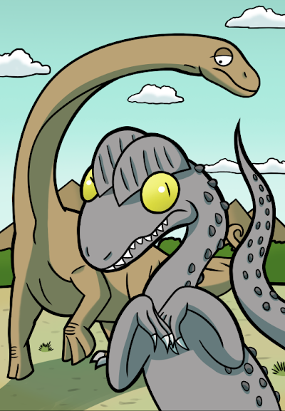 Reviviendo la fauna del pasado al estilo cartoon con Pyroraptor Reviviendo la fauna del pasado al estilo cartoon con Pyroraptor