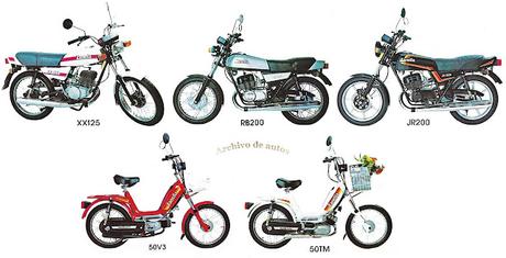 Zanella y sus ciclomotores y motocicletas comercializadas en 1984