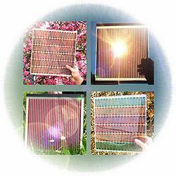 Células solares que funcionan tanto con luz exterior como interior