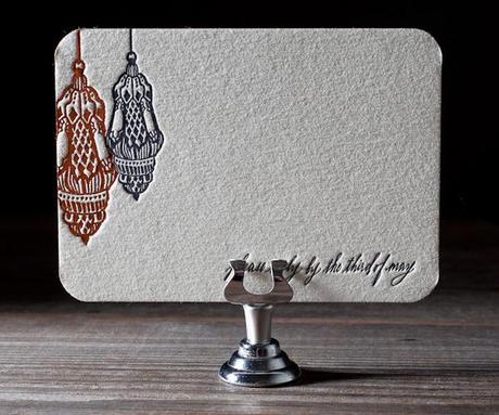 Invitaciones: Maroccan Romantic Invitaciones: Maroccan Romantic