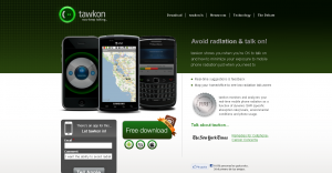 Tawkon,  te permite saber la radiación  tu teléfono