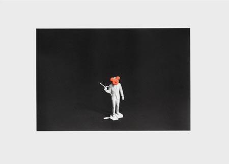 Liliana Porter 'Man/Mickey', 2009. Fotograbado.