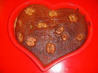 Bizcocho integral de nueces y yogur