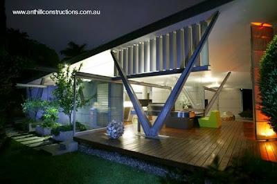 Casa moderna expuesta en Australia.