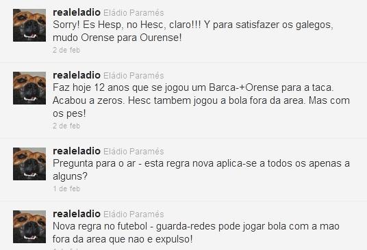 ELADIO PARAMÉS (PORTAVOZ DE MOU) RECUERDA EL OURENSE-BARÇA