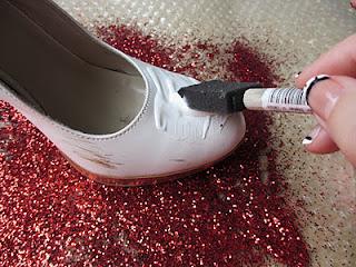 Tutorial: Zapatos de novia MUY glitter