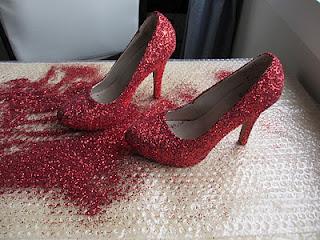 Tutorial: Zapatos de novia MUY glitter