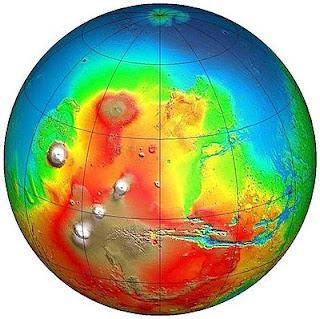El océano de Marte