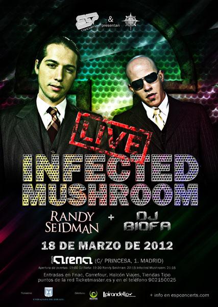 Infected Mushroom en Madrid (Actualizado)