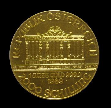 La Filarmónica de Viena, la moneda de Oro Austríaca