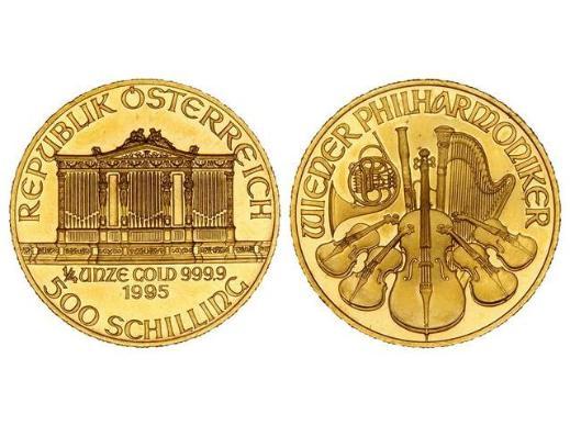 La Filarmónica de Viena, la moneda de Oro Austríaca