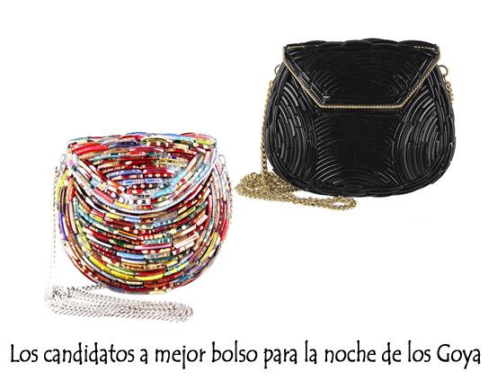 Los bolsos de fiestas candidatos a los Goya.