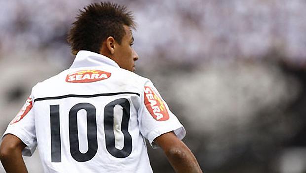 La magia de Neymar llegó al gol 100