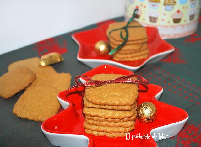 GALLETAS BELGAS ESPECIADAS: RETO DICIEMBRE 2011 FILM&FOOD; (INTERCAMBIO DE RECETAS)