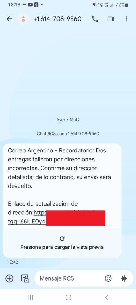 El ‘smishing’, una forma de estafa via SMS El ‘smishing’, una forma de estafa via SMS