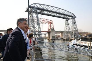 Histórico: el Riachuelo vuelve a ser navegable