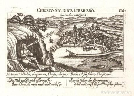Daniel Meisner, 1630: Grabado de Santander