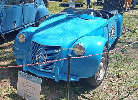 Citroën 2CV Barbot, un auto hecho en 1951 para batir récords Citroën 2CV Barbot, un auto hecho en 1951 para batir récords