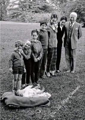 Los hijos de Chaplin.