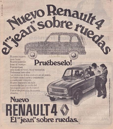 Renault 4 S, el jean sobre ruedas del año 1979