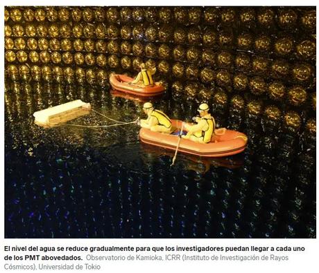 Super-Kamiokande: los misterios del universo detectados con neutrinos Super-Kamiokande: los misterios del universo detectados con neutrinos