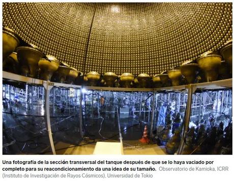Super-Kamiokande: los misterios del universo detectados con neutrinos Super-Kamiokande: los misterios del universo detectados con neutrinos