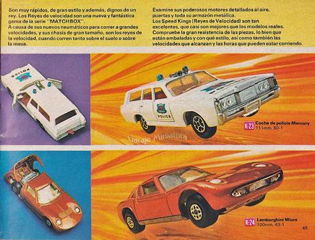 Speed Kings de Matchbox del año 1971