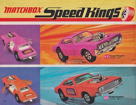 Speed Kings de Matchbox del año 1971