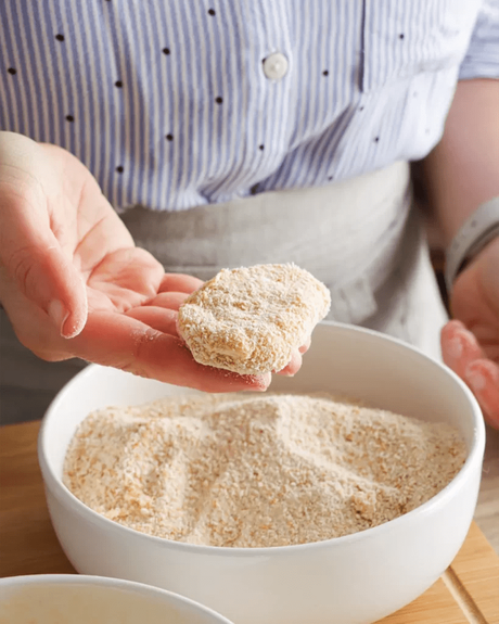 nuggets con pan rallado