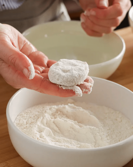 nuggets pollo en harina