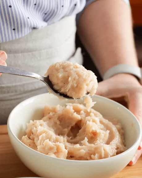 porciones de pollo procesado