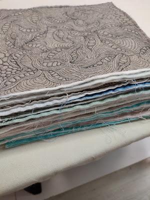 Una clase de acolchado a máquina