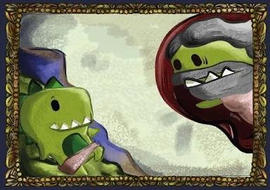 El dinosaurio artista de Vhalle