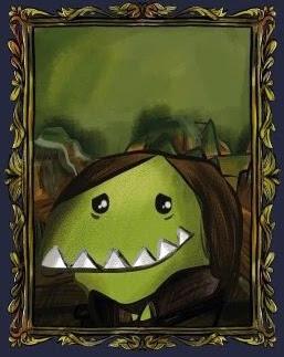 El dinosaurio artista de Vhalle