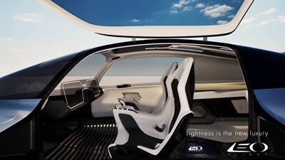 LEO Flight  presenta el automóvil volador totalmente eléctrico LEO Coupe en Monterrey Car Week