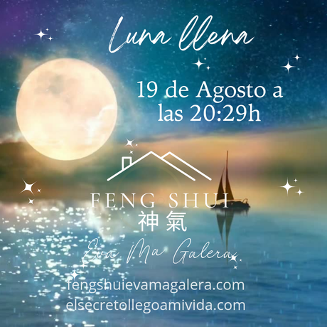 Luna Llena del Esturión o Superluna Azul 💙 19 agosto