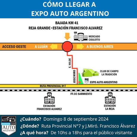 Llega la decimotercera edición de Expo Auto Argentino 2024