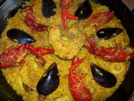 Arroz de marisco o marinero