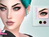 Sims Makeup: GML's Smokey Winged Eyeliner EL03