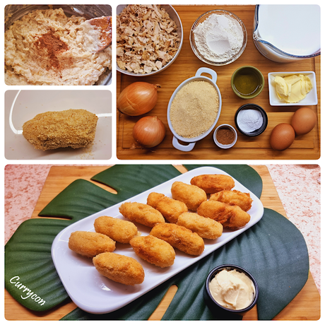 Croquetas de Pollo (con gelatina neutra) Croquetas de Pollo (con gelatina neutra)