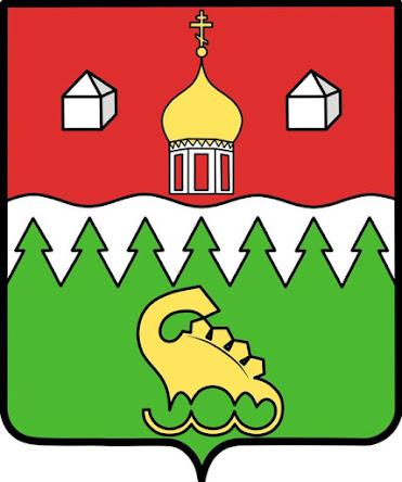 Escudos y banderas dinosaurianas