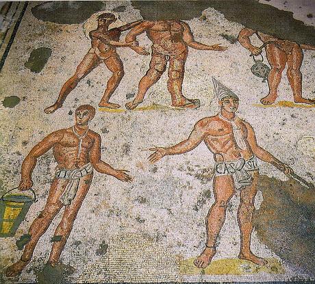 Familia urbana, esclavos domésticos en la antigua Roma