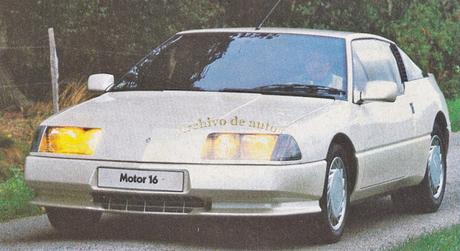 Renault Alpine 6V GT Turbo comercializado en España en 1987
