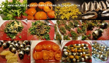 SARDINES FARCIES À LA COURGETTE / SARDINES STUFFED WITH ZUCCHINI / SARDINAS RELLENAS DE CALABACÍN / سردين معمر بالقرعة الخضرة (الكوسة) SARDINES FARCIES À LA COURGETTE / SARDINES STUFFED WITH ZUCCHINI / SARDINAS RELLENAS DE CALABACÍN / سردين معمر بالقرعة الخضرة (الكوسة)