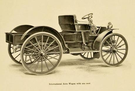 International Auto Buggy y Auto Wagon fabricados en el año 1905