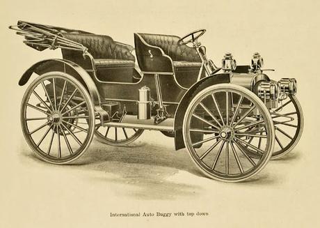 International Auto Buggy y Auto Wagon fabricados en el año 1905