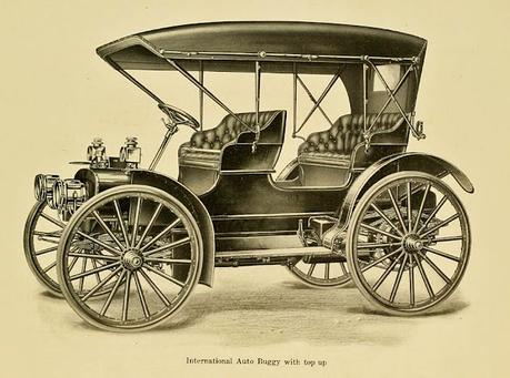 International Auto Buggy y Auto Wagon fabricados en el año 1905