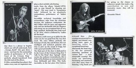 21st Century Schizoid Band - In Concert: Live In Japan & Italy (2004)