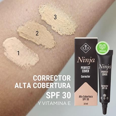 El corrector “Ninja Perfect Cover” de EGO PROFESSIONAL