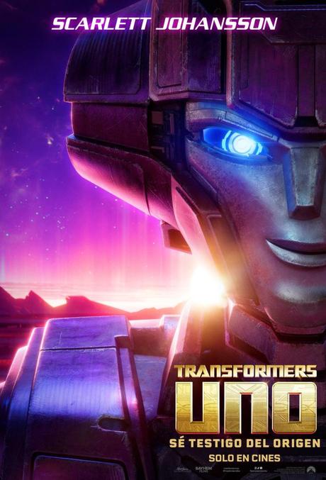 Se reveló un nuevo trailer de Transformers Uno